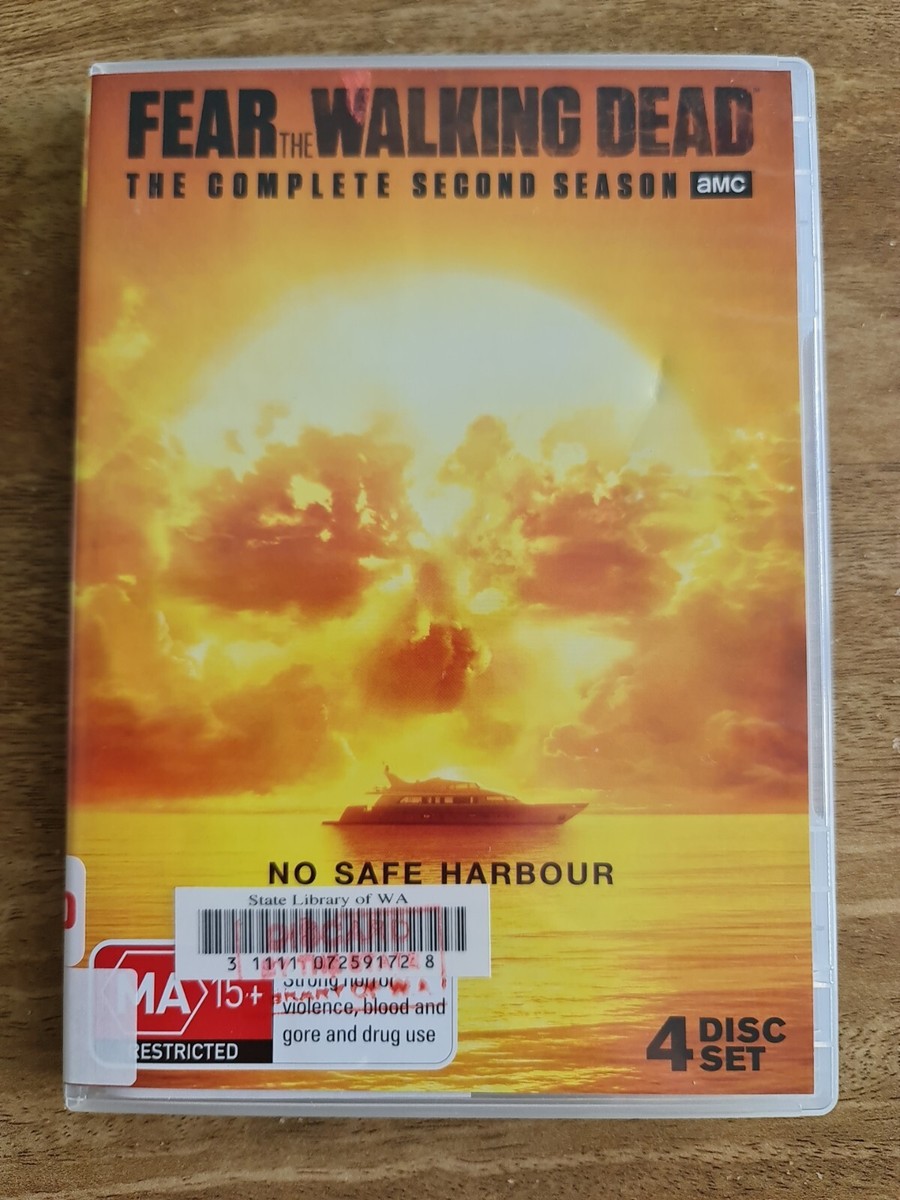 Fear The Walking Dead : Season 2 - 4 Disc - DVD - R4 - Vgc - Mint