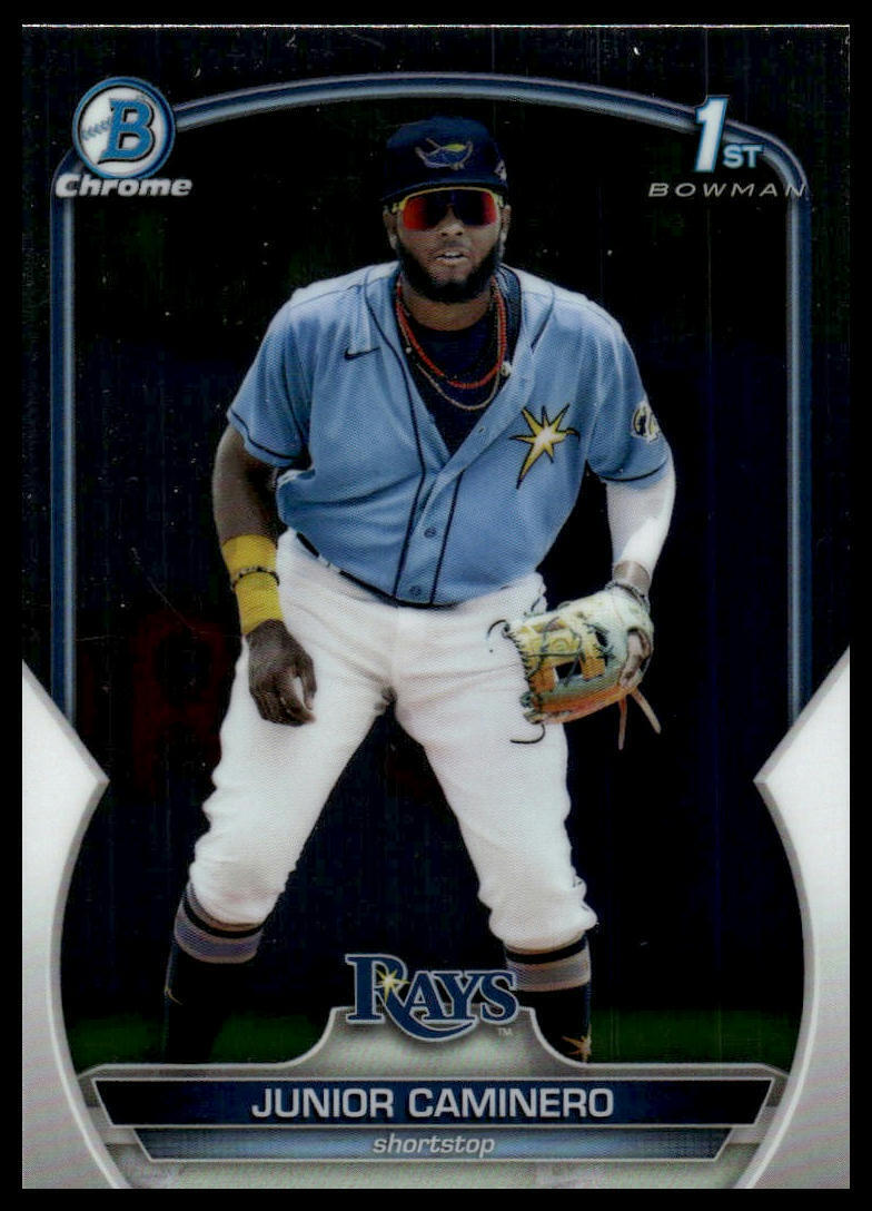 2023 Bowman #BCP-61 Junior Caminero Chrome Prospects 1st