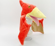 Aurora Pterodactyl Plush Hand Puppet Winged Dinosaur Soft Toy Play 10"