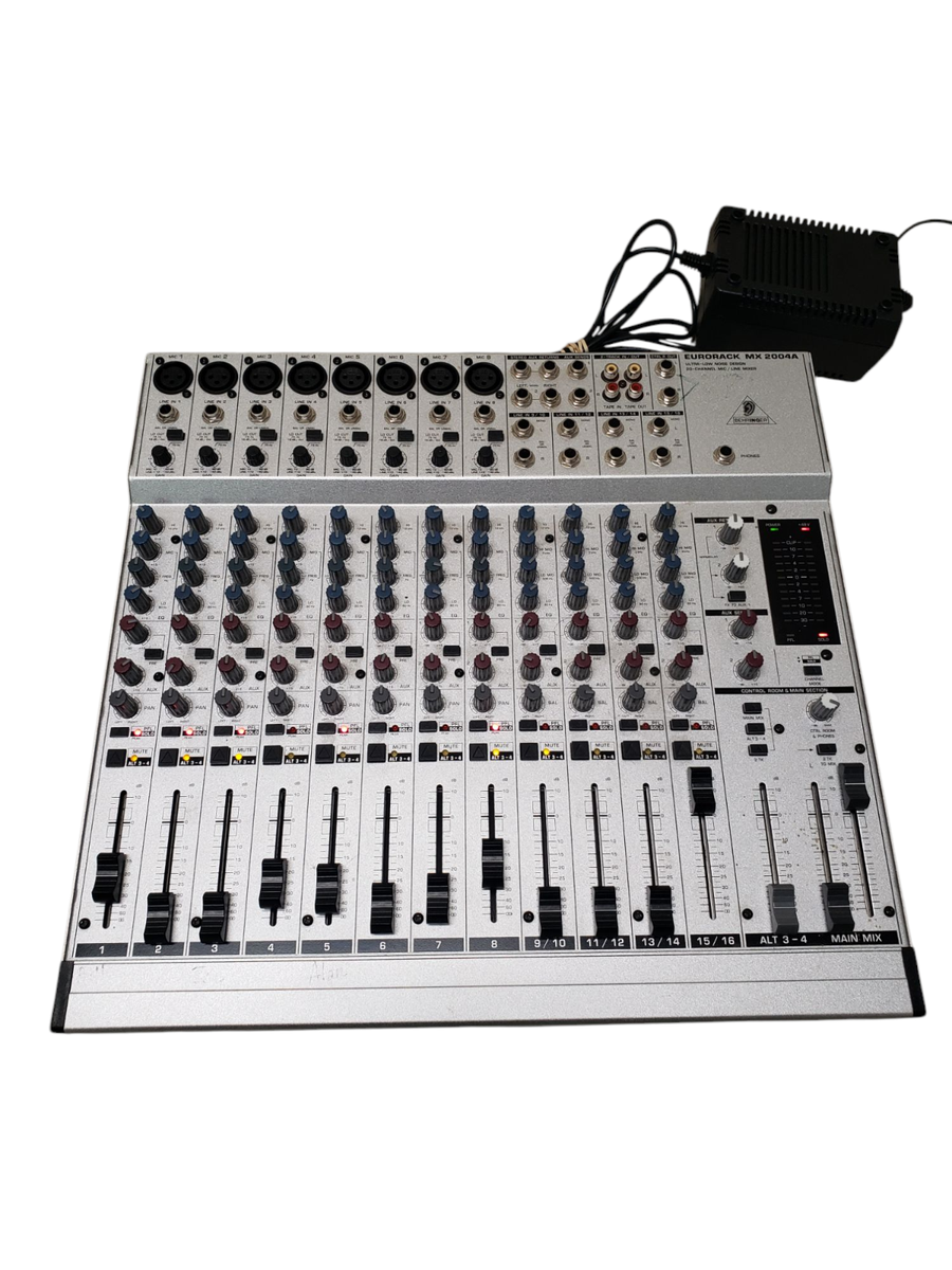 BEHRINGER EURORACK MX 2004A Mixer ,Power Supply | Rack Mountable