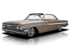 1961 Chevrolet Impala Ultra Premium Glossy Photo Wall Art 8 X 10