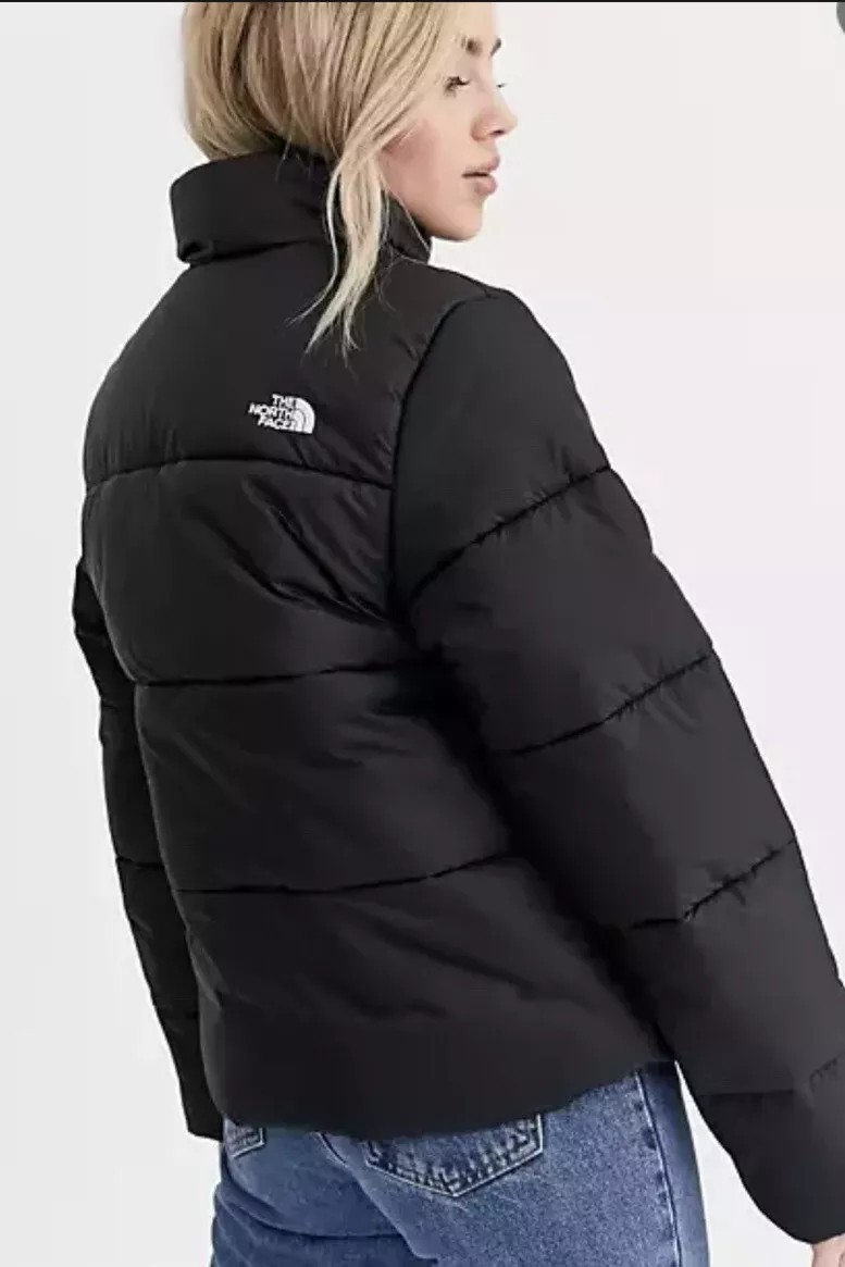 New The North Face XL Jacket Sz Winter | Saikuru Women\'s Relaxed TNF Puffer eBay Black