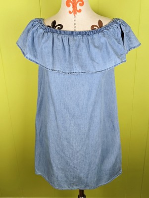 white christmas dresses Joe's Jeans Denim Trucker Shift Dress main image 1
