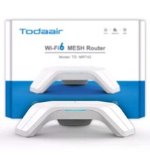 Mesh WiFi 6 Router AX1800 Wireless Speed Up to 1.8Gbps 3 Gigabit LAN Ports 3300