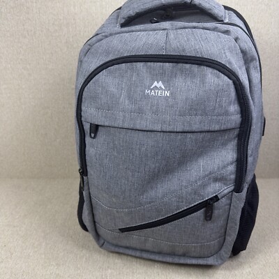 17 inch laptop backpack matein Work Bookbag for Men, In Large Travel Carry On Friendly is designed for flight travel. MATEIN Lunch Backpack for Men