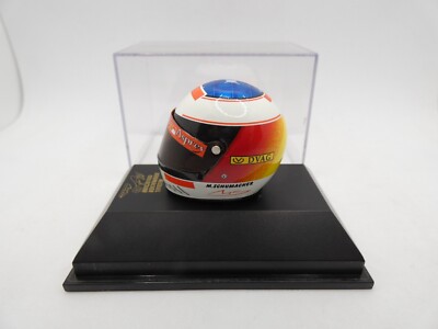 Casque Michael Schumacher Ferrari 1997 – Miniature Minichamps échelle 1/8