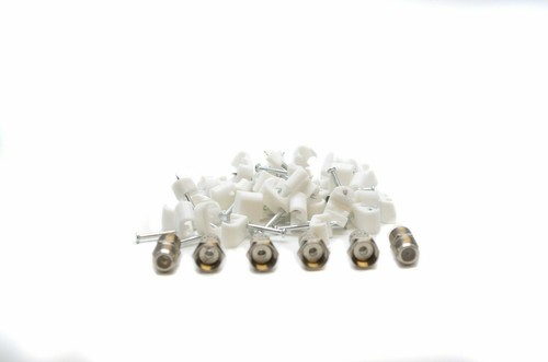3m White Twin Shotgun Coax Cable F Plugs & Couplers For Sky + HD Q Satellite - Picture 11 of 11