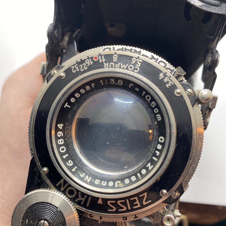 RARE : Correspondance IKONTA ZEISS IKON 1934 + Carte de visite