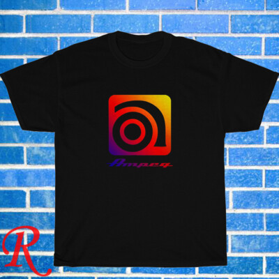 New Ampeg Music Logo Black/Grey/Navy/White Size S-5XL Unisex T-Shirt