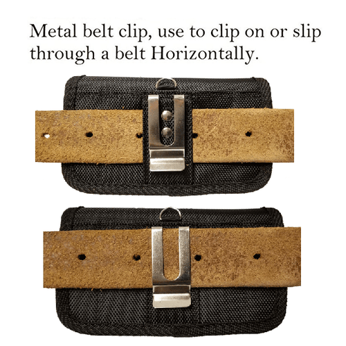 Per CAT S62, S62 Pro, S42, S48c, S41 custodia robusta nylon custodia clip - Foto 19 di 23