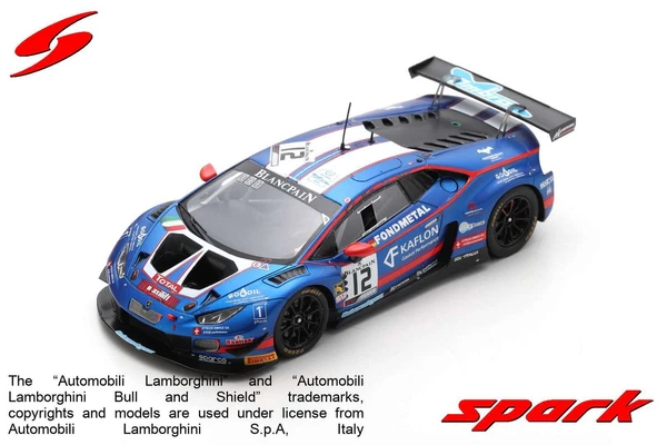 Spark SB314 1:43 Lamborghini Huracan GT3 EVO No.12 Ombra Racing 24H Spa 2019-image