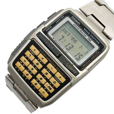 Casio DBC-W151 Radio Wave Data Bank Quartz Watch New Battery