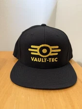 Fallout Vault Tec SnapBack Hat Video Game Bethesda Tv Show New Vegas Gamer