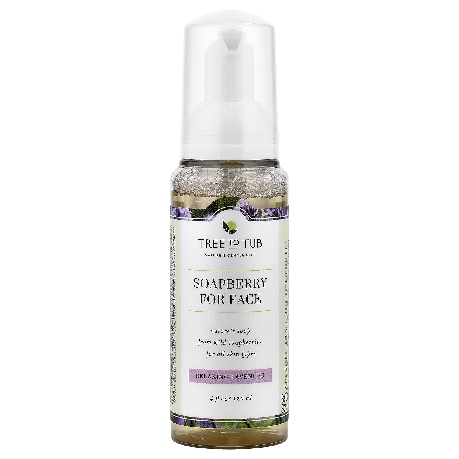 Мыльная ягода для лица для всех типов кожи Расслабляющая лаванда 4 жидких унции 120 мл 3790₽