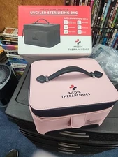 Brand New* In Box Medic Therapeutics Uvc/LED Sterilizing Bag Color Pink Edition