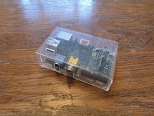 Raspberry Pi 1 Model B with Case - Working