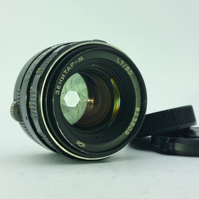 Zenitar-M 50mm f/1.7 M42 Manual Lens   Fast Vintage Prime   Clean Optics