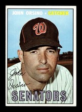 1967 Topps #207 John Orsino Senators EX-MT *3q