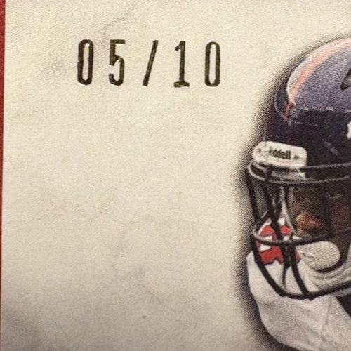 Demaryius Thomas 5/10 Auto Patch Jersey 2013 Topps Museum Collection Pro Bowl DT - Image 2 of 4