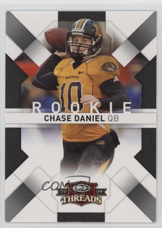 2009 Donruss Threads Rookie Retail Rookies 383/999 Chase Daniel #116 RC 2rz