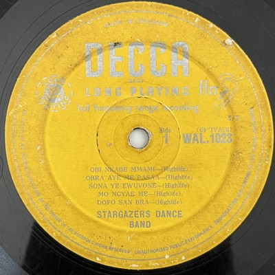 Folk, World, & Country Stargazers Dance Band - Stars High Life Decca