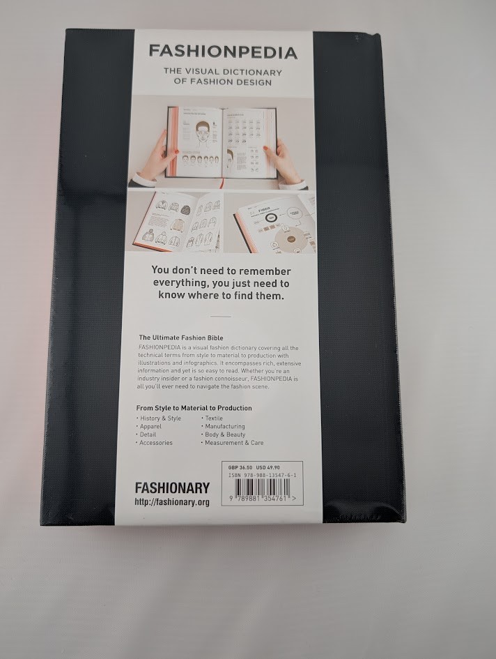 Fashionpedia : The Visual Dictionary of Fashion Design by Not