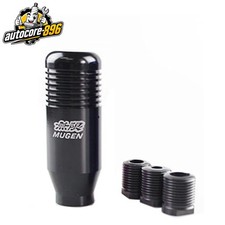 Black Mugen Neo Chrome Mt Manual Gear Stick Shift Knob For Honda Fit Acura Civic