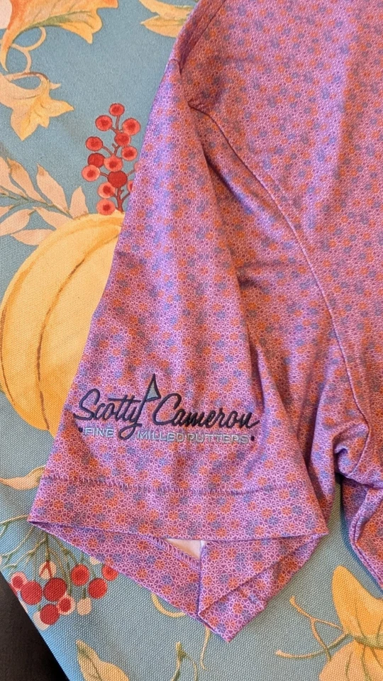 Polo Scotty Cameron Junk Yard Dog Citrus Smash Performance Libélula Talla XL Foto 4 de 4