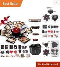 Explosion Box, DIY Explosion Box with 6 Faces, Main Part Assembled Handmade P...