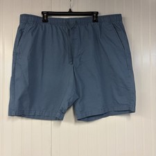 Gap Men's 9  Inseam Drawstring Pull-On Shorts Size XXL - Elastic Waistband Blue