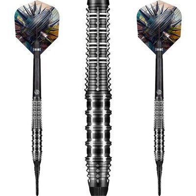 Shot Softdarts Gnarly Rippah 90% Tungsten Softtip Darts Softdart 20 g Set   