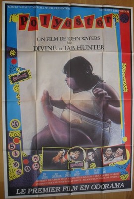 POLYESTER divine john waters original LARGE french movie poster '81