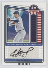 2023 Panini USA Baseball Stars & Stripes Christian Knapczyk (Black Ink) Auto tj1