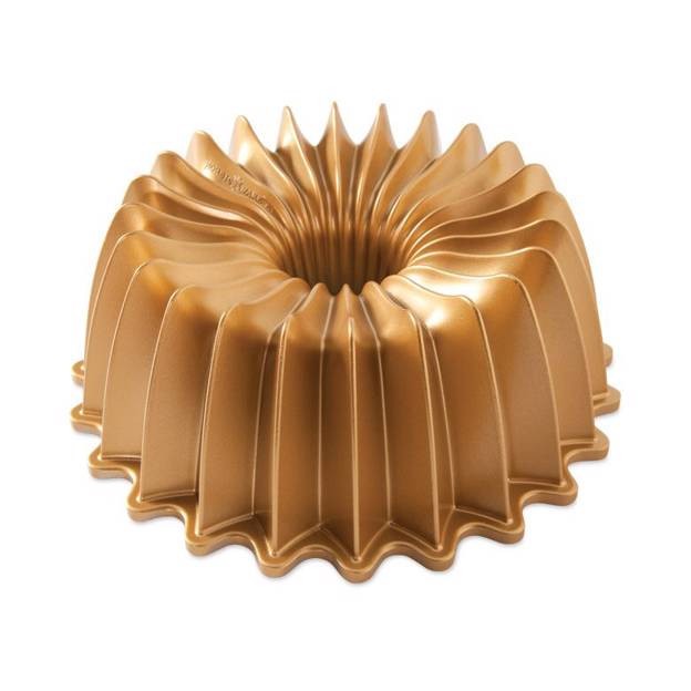 Nordic ware stampo per ciambellone increspato in alluminio, brilliance bundt cak