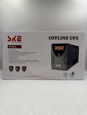 SKE SK625 625VA/360W UPS Battery Backup  Surge Protector