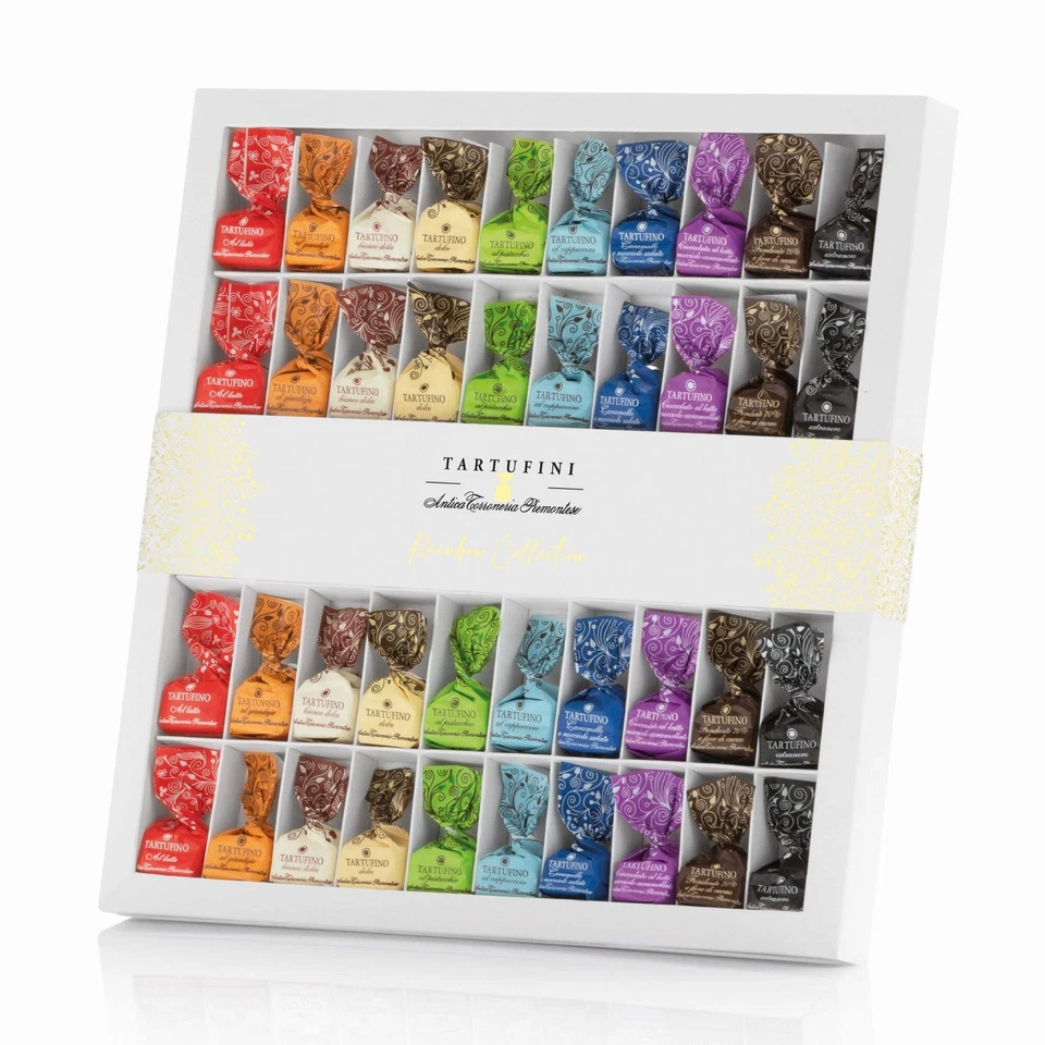 Antica Torroneria Piemontese - Confezione Regalo Tartufini Misti Rainbow Collect