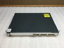 Cisco Catalyst WS-C3750G-12S-E V06 12-Port SFP Gigabit Ethernet Network Switch