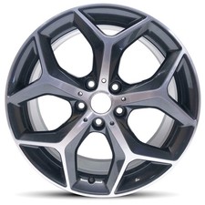 2016-2020 BMW X1 BMW X2 Machined Charcoal 18x7.5 OEM Wheel 86217