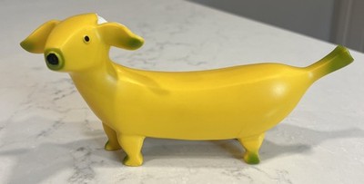 WELLMILLER Banana Ram Animal Outdoor Garden Resin Statue Yellow Green