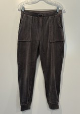 House Of Harlow Womens Velour Jogger Sweatpants Lounge Pants Small
