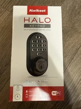 Kwikset Halo Wi-Fi Smart Lock, Keyless Entry Door Deadbolt Venetian Bronze NEW