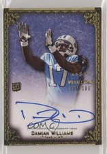 2010 Topps Five Star Futures Auto 30/100 Damian Williams #A-DW Auto 0v1