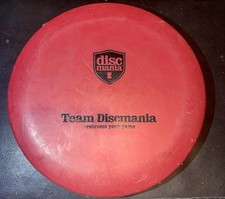 Used Team Stamp Discmania Color Red P2 Gannon Buhr Collection Rare Disc