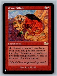 Sneak Attack (The List) - MTG