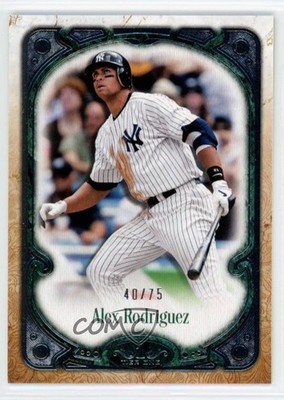 2026 Topps Tier One Tier 1 Silver 40/75 Alex Rodriguez #13 00kr