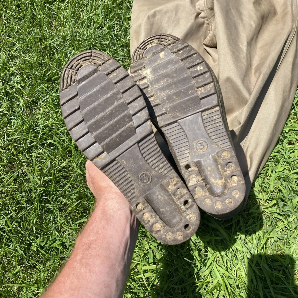 Medias White River Foot Pecho Vadeadores - Bronceado - Talla 3M Pesca con Mosca Hombres Mujeres Foto 3 de 4