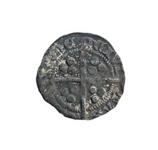 Genuine Medieval Silver Hammered Coin: Edward III Penny 1351-1361 Durham Mint