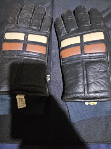 Vintage Kombi Women’s S/M Leather Black Gloves 1970S Used Good/Fair Condition - Picture 14 of 14