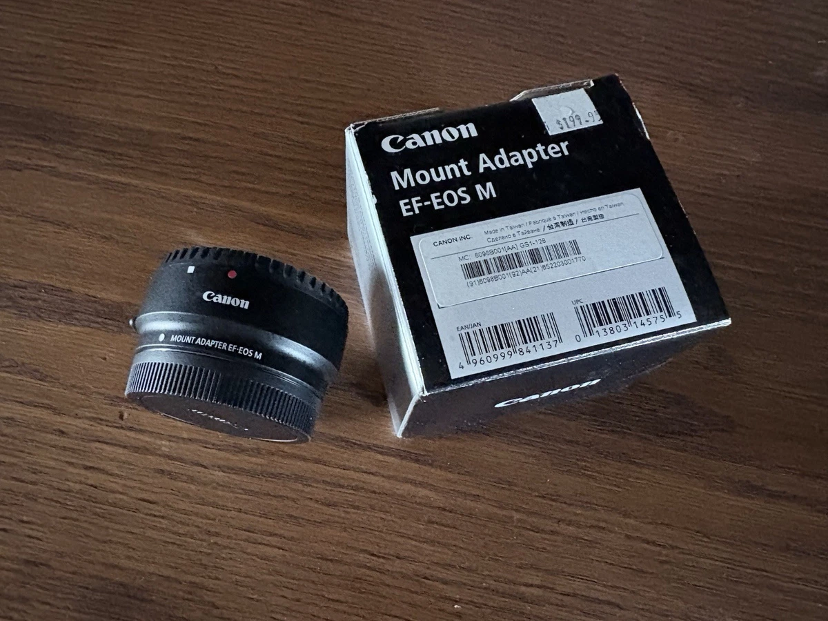 Canon EF EOS M Mount Adapters for sale | eBay
