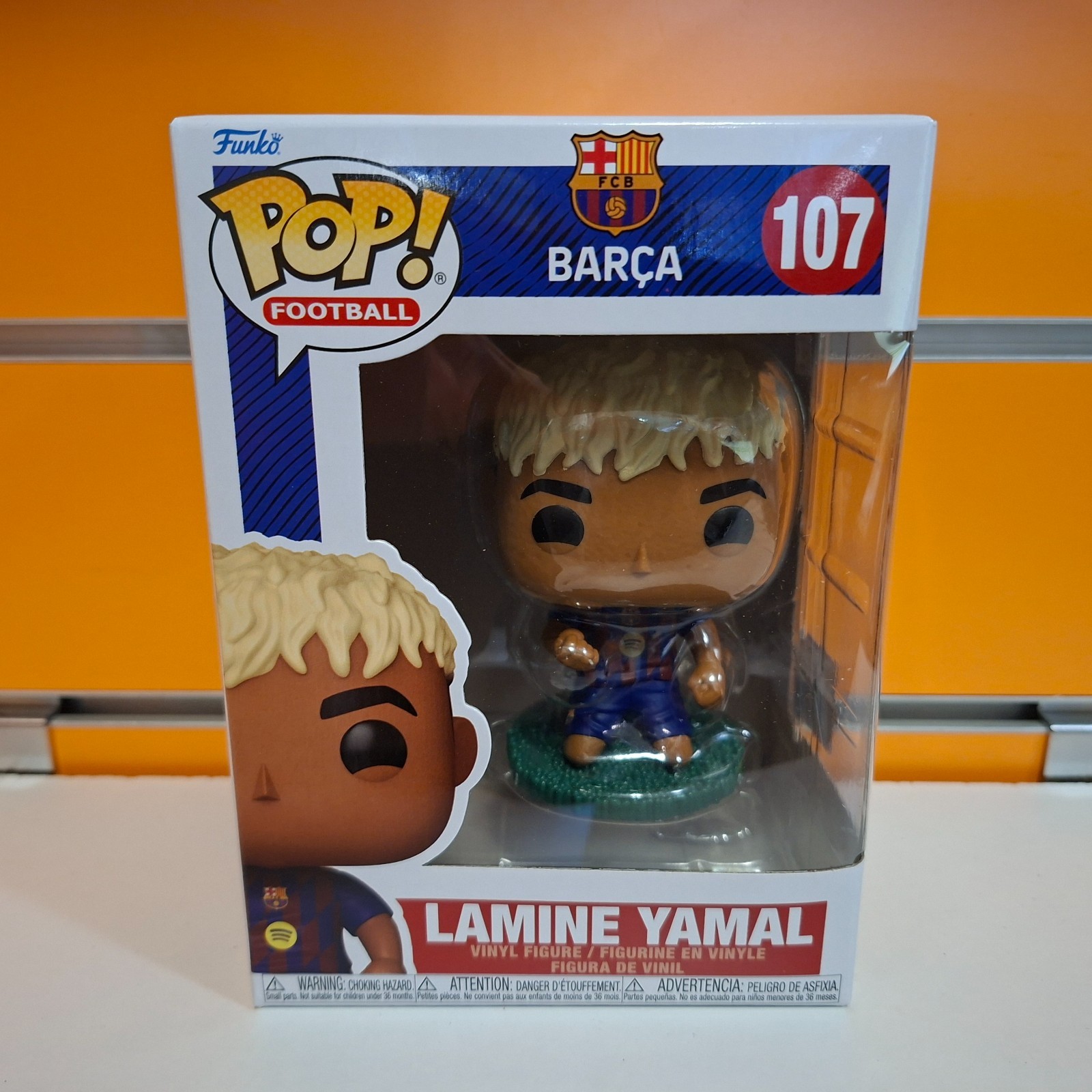 Funko Pop! Football n. 107 Barça - Lamine Yamal NUOVO